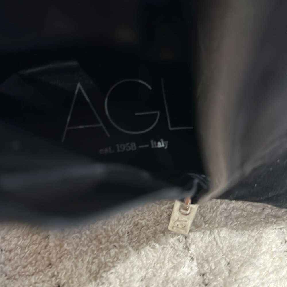 Agl Mimma Pointed Toe Block Heel Bootie - image 3